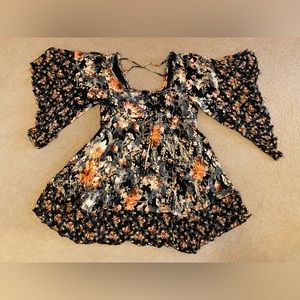 Free People Bell Sleeve Dress